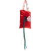 PRADA red flower embellished bag - Torebki - 