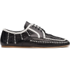 PRADA two-tone woven lace-up shoes - Loafers - 
