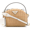 PRADA wicker crossbody bag - ハンドバッグ - 