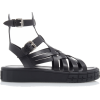 PRADA woven leather sandal - Sandals - 