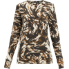 PROENZA SCHOULER Iris-print cotton long- - Long sleeves shirts - 