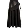 PROENZA SCHOULER black leather detailed - スカート - 