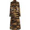 Paco Rabanne Zebra-Print Wool-Blend Coat - Jacken und Mäntel - 
