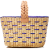 Palani Woven Raffia Bag - Torebki - 