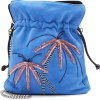 Palm printed bucket bag - Hand bag - 