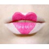 pink lips heart - Moje fotografie - 