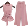 Pants and Top - Spodnie Capri - 