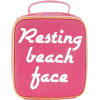 Paperchase Resting Beach Face Lunch Bag - Torebki - 