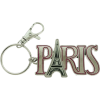 Paris Eiffel Tower Split Ring Key Chain - Adereços - 