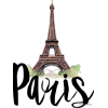 Paris - 插图用文字 - 