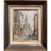 Parisian Street Painting R. Malus 1930s - Przedmioty - 