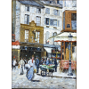 Parisian street painting french c1900s - Illustrations - 