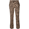 P.a.r.o.s.h. Cropped leopard print - Spodnie Capri - 