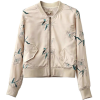 Pasa Boho Embroidered Bomber Jacket - Jacket - coats - $66.00 