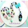 Pastel Rainbow Heart Coffin Necklace - Necklaces - 