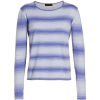 Pastel Stripe Longsleeve Top - Koszule - długie - 