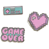 Pastel gamer pins - Other jewelry - 