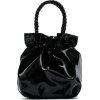 Patent Leather Drawstring Bag - Kleine Taschen - 