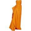 Paule Ka Strapless Ottoman draped gown - ワンピース・ドレス - 