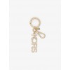 Pave Gold-Tone Logo Key Chain - ハンドバッグ - $38.00  ~ ¥4,277