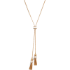 Pave Double Strand Pendant Necklace - Ogrlice - 