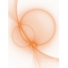 Peach Circular Artistic Background - Other - 