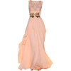 Peach Couture Gown - Dresses - 