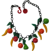 Peachy Fruit Necklace - Collares - 