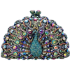 Peacock clutch - Torby z klamrą - 