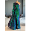 Peacock shine Glamour Rich Design Dress - Dresses - 