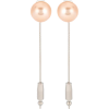 Pearl Dangle Earrings - Orecchine - 