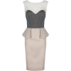 Peplum dress - sukienki - 