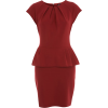 Peplum dress - Dresses - 