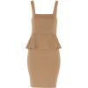 Peplum Dress - Dresses - 