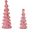 Peppermint Ribbon Trees - Objectos - 