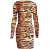 Personality hooded drawstring dress fash - Dresses - $27.99 