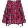 Personality zipper A-line skirt - Skirts - $27.99 