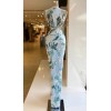 Petal blue  dress - 连衣裙 - 