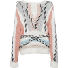 Peter Pilotto Boatneck Multicolored Cott - Pullovers - 