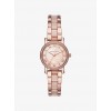 Petite Norie Pave Rose Gold-Tone Watch - Zegarki - $250.00  ~ 214.72€