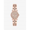 Petite Norie Pave Rose Gold-Tone Watch - Ure - $350.00  ~ 300.61€