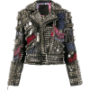 Philipp Plein leather spike biker jacket - Jacket - coats - £8,070.00  ~ $10,618.28