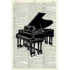 Piano text art - Illustrations - 