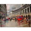 Piccadilly traffic Kal Gajoum Painting - イラスト - 