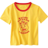 Piglet pattern letter T-shirt - Majice - kratke - $19.99  ~ 126,99kn