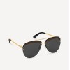Pilot Sunglasses in black - Sunglasses - $695.00 