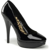 Pin Up Couture's Classic Black Platform Pump - 8 - プラットフォーム - $40.80  ~ ¥4,592