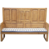 Pine Long Settle Bench c1920s - Meble - 