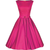 Pink Rockabilly Retro Dress - Dresses - $6.99 