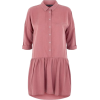 Pink Skirt Dress - sukienki - 